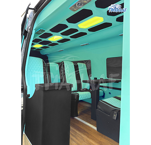 Mercedes Sprinter Luxury Lounge Interior by TMAHAAF Dubai