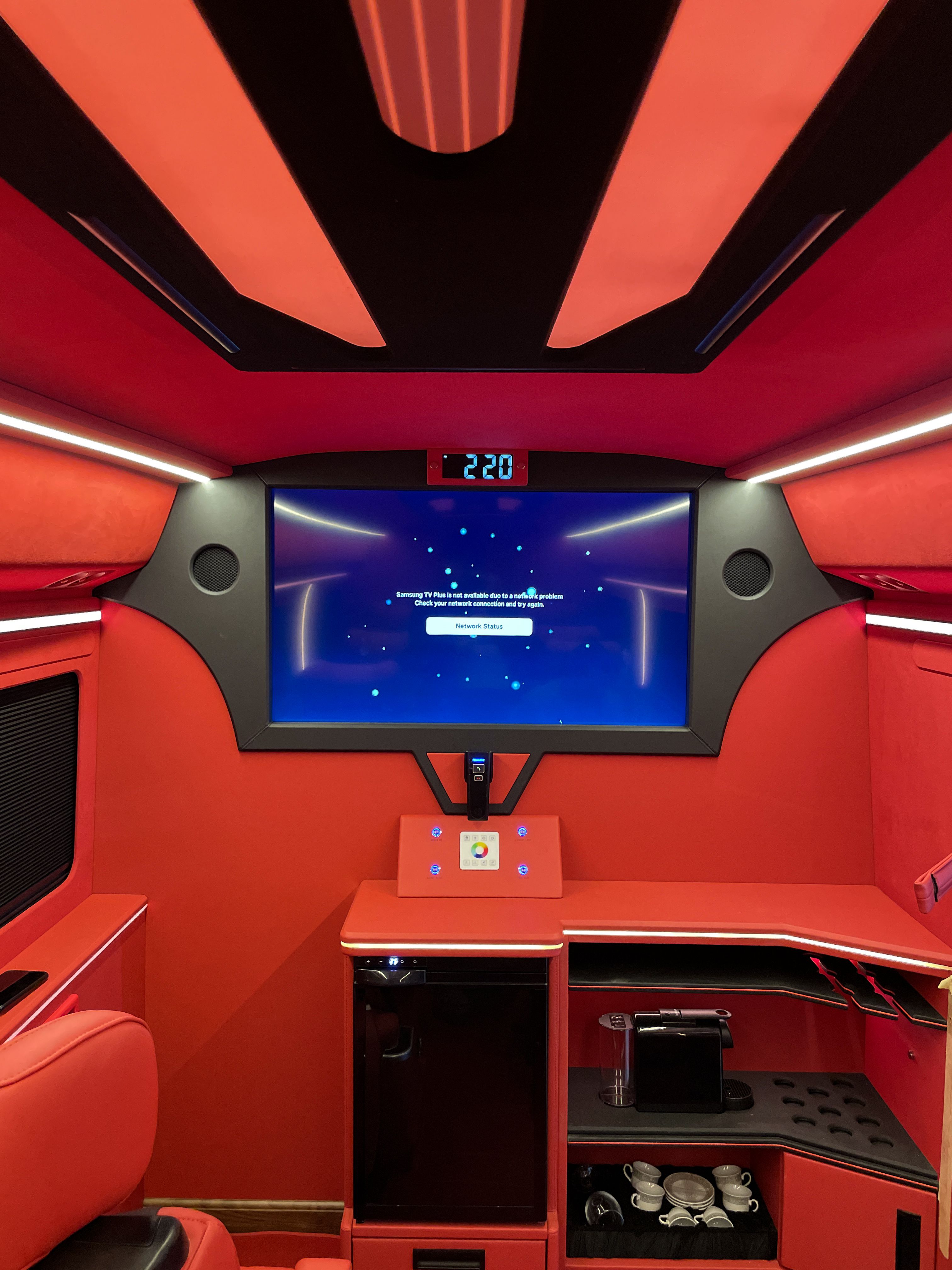 Toyota Land Cruiser VIP interior Dubai