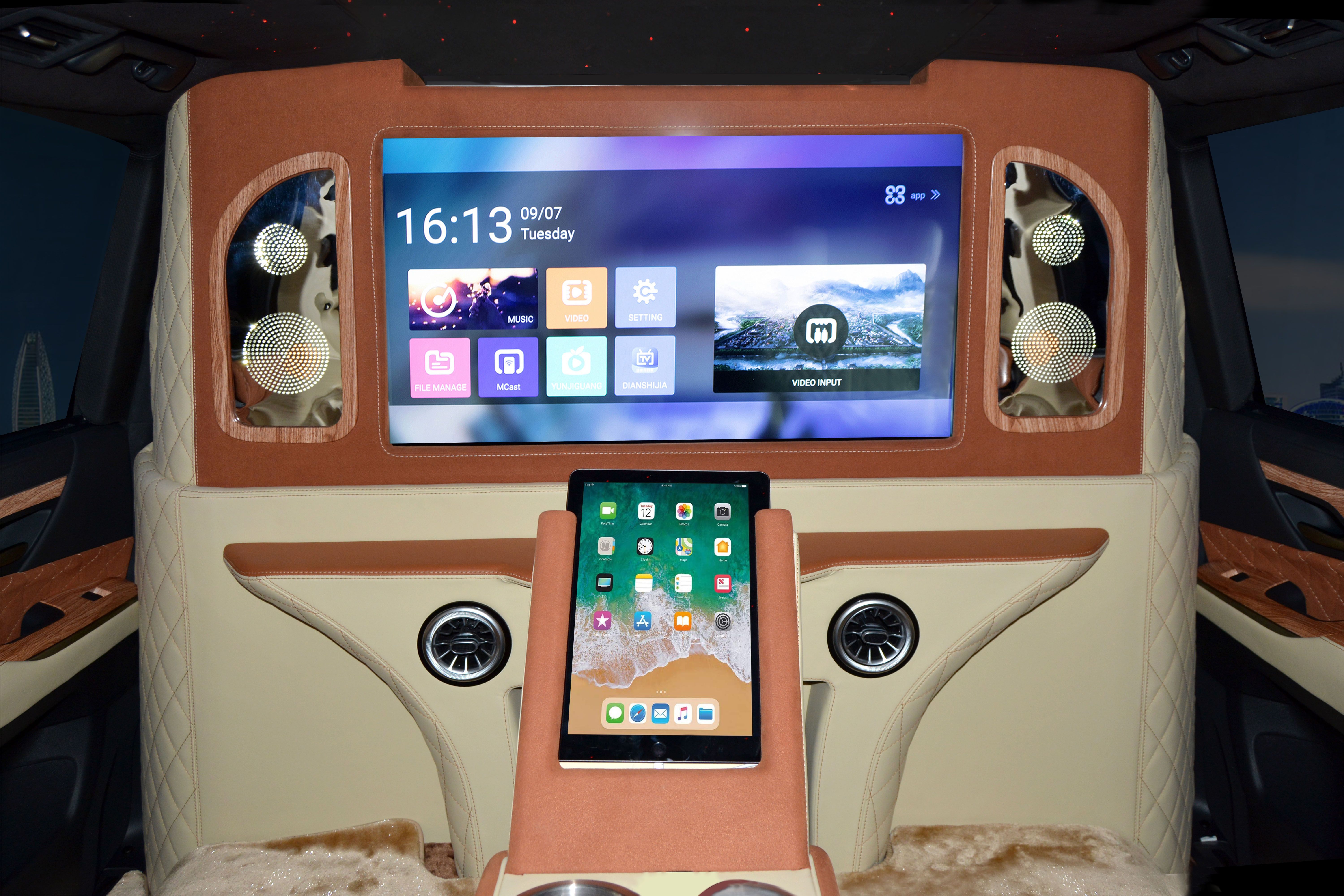 Lexus VIP luxury interior Dubai