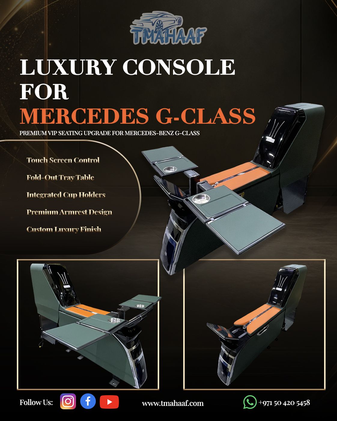 Luxury Console For Mercedes G-Class (VIP)