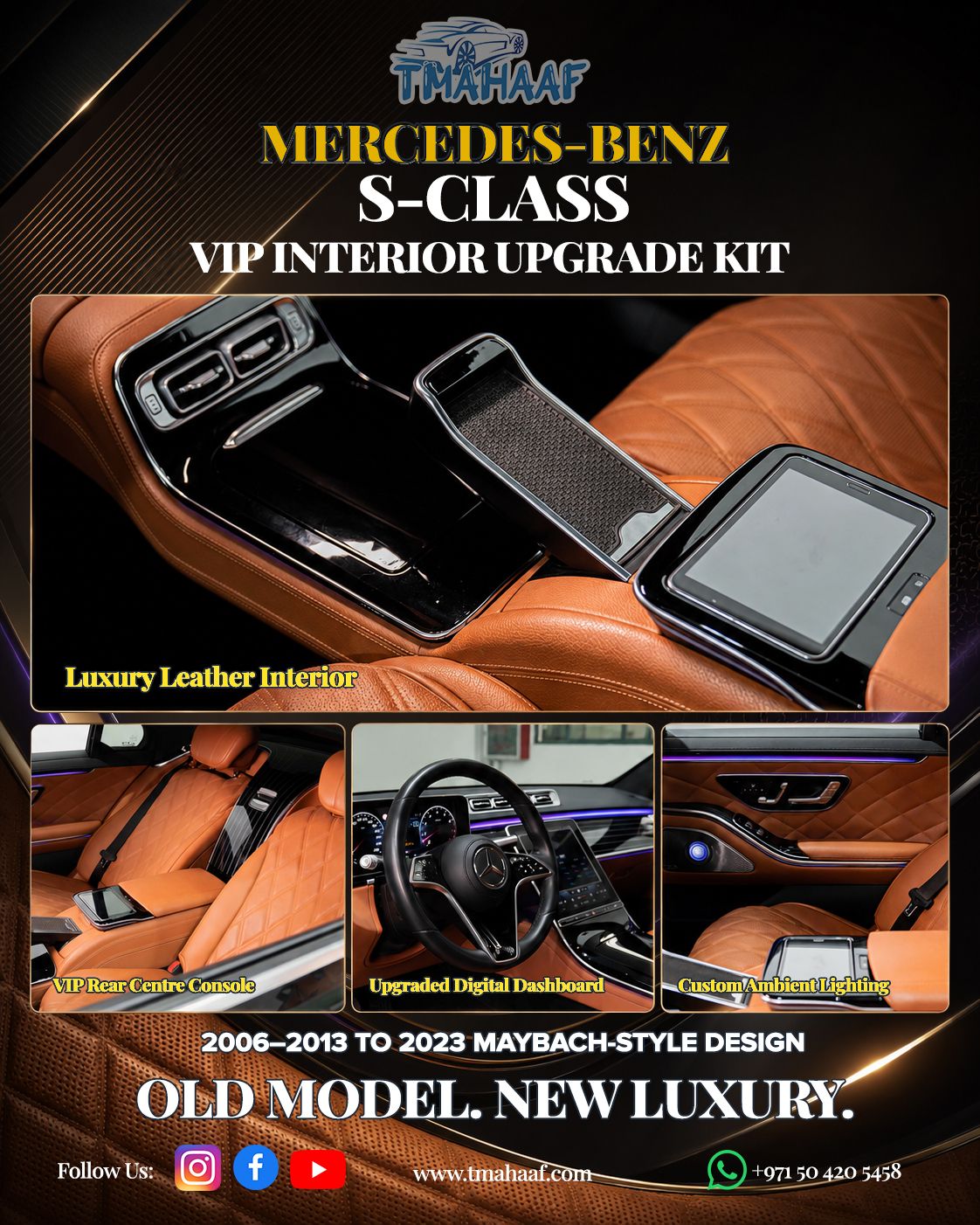 Mercedes-Benz S-Class W221 VIP Interior Upgrade