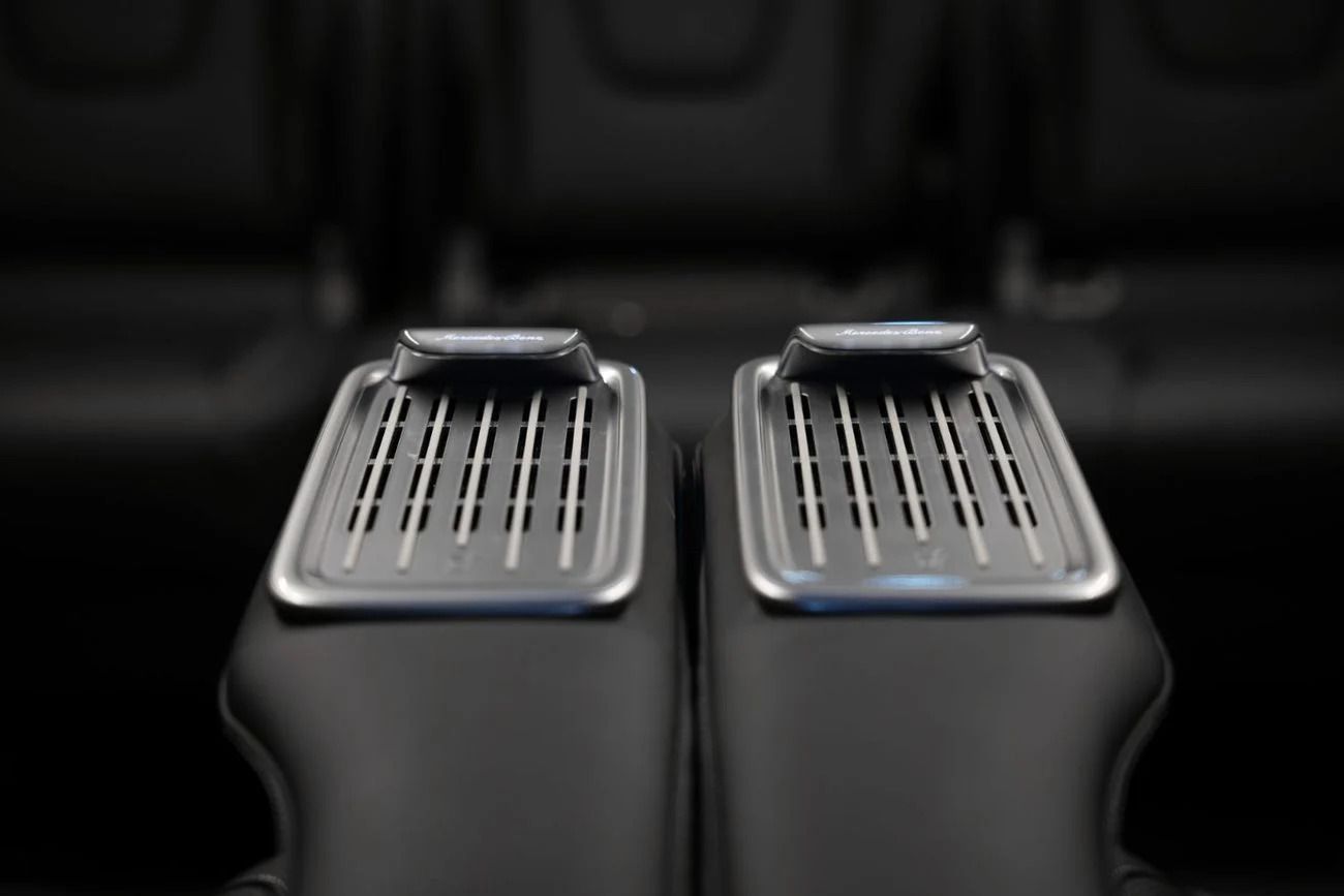 Mercedes-Benz V-Class V300 VIP black luxury interior Dubai