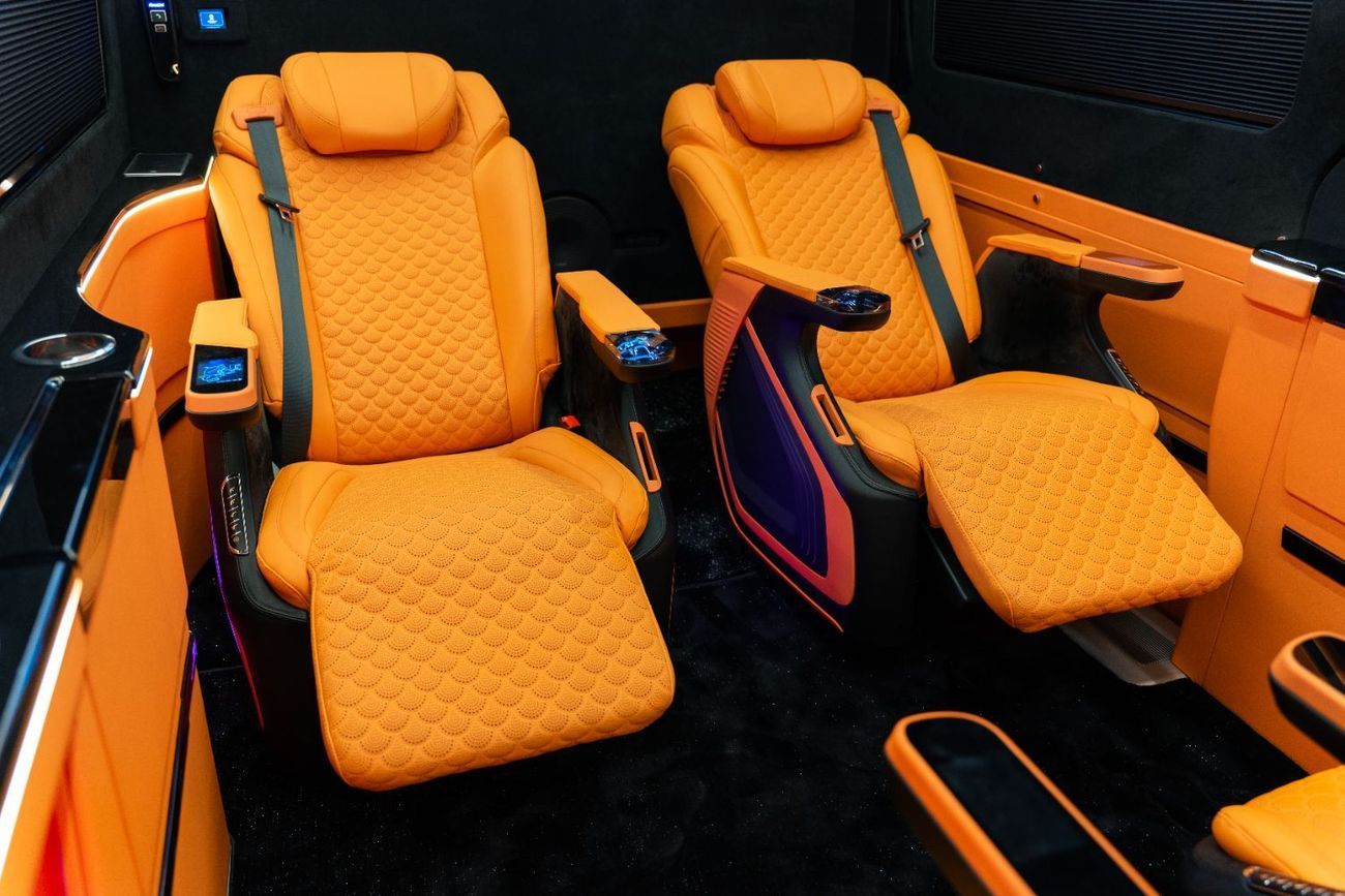 Mercedes Sprinter VIP private washroom interior