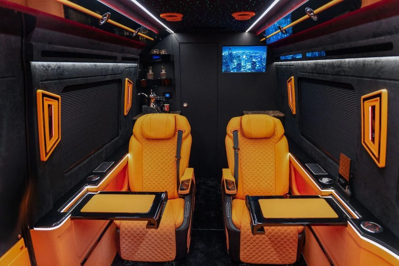 Sprinter VIP dual smart TV luxury cabin