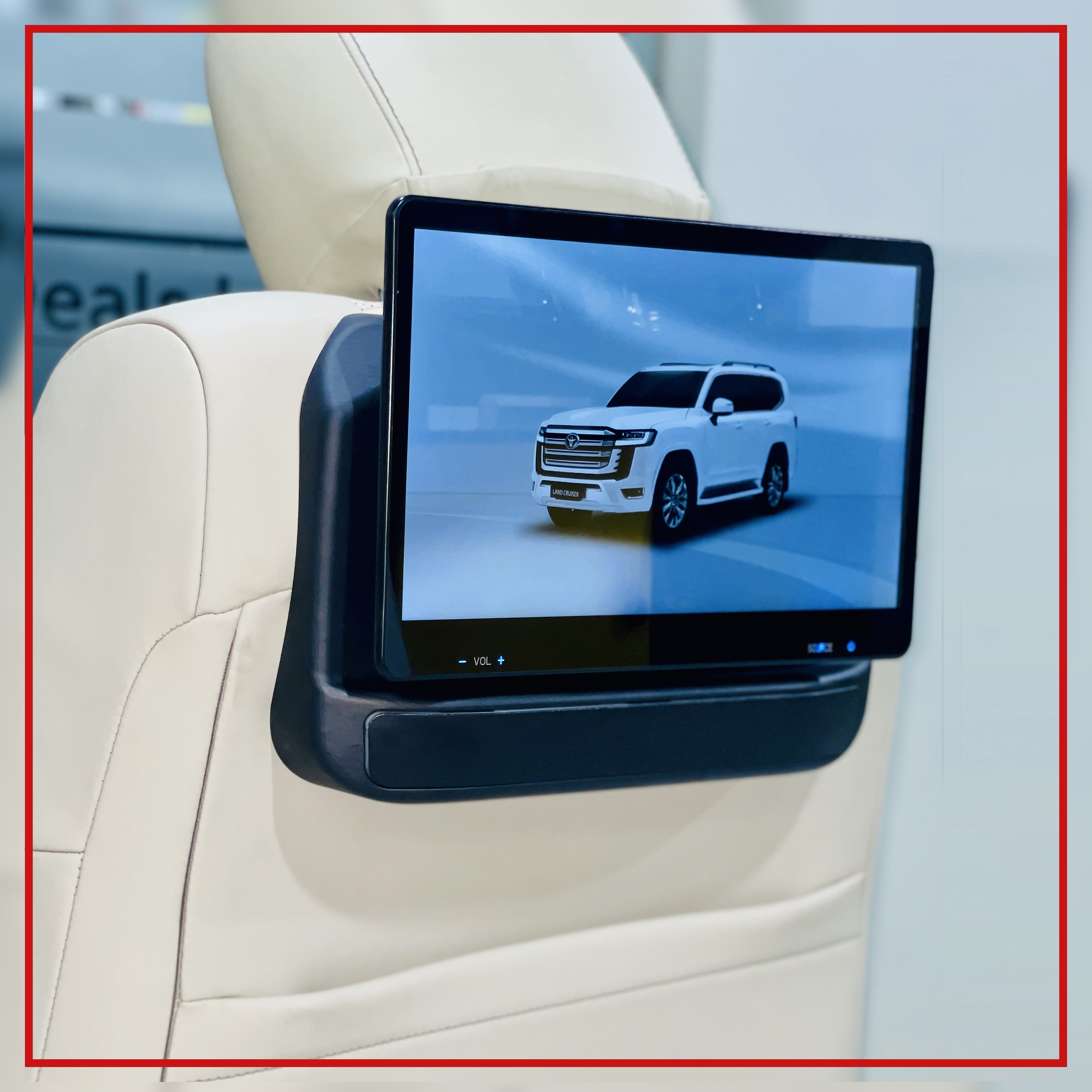 11300 13.3" HEADREST FOR LAND CRUISER 2022
