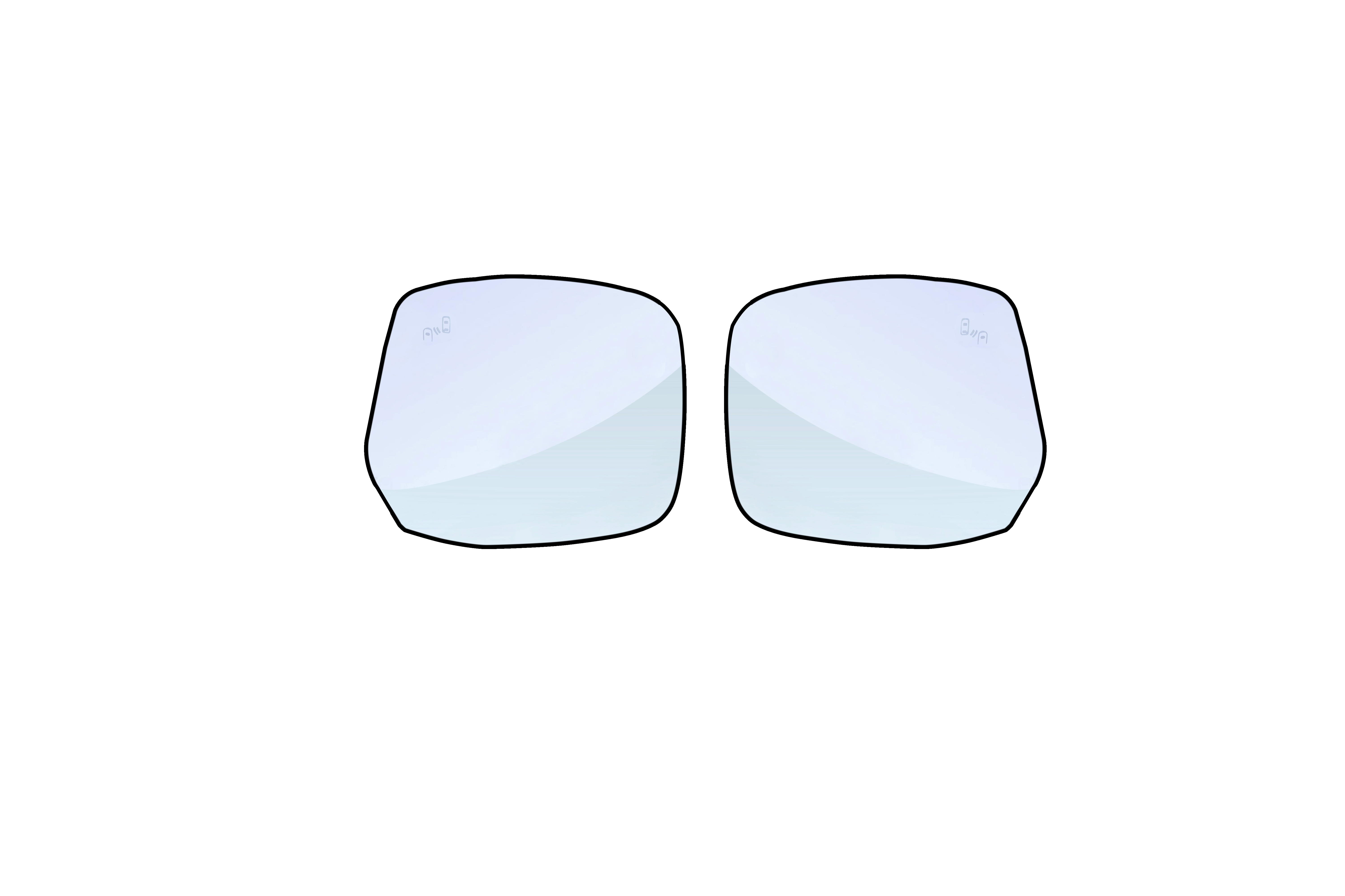 BSD MIRROR GLASS FOR NISSAN PATROL