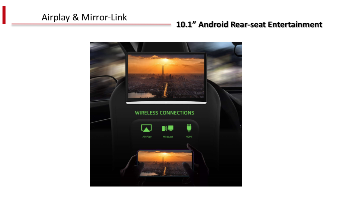 AIRPLAY AND MIRROR LINK