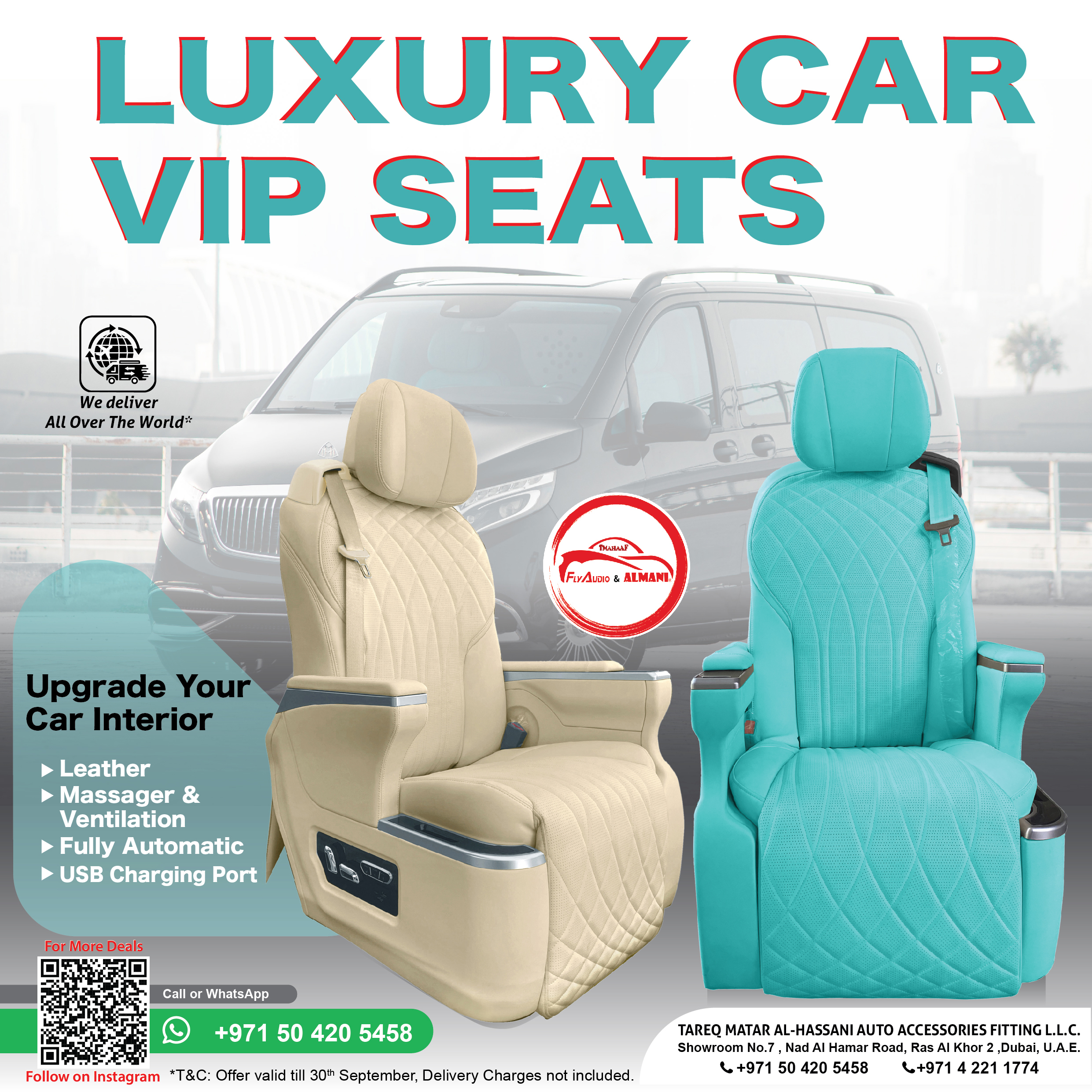 SVIP-04 Luxury Car Seat (Audi Switch)(VIP)
