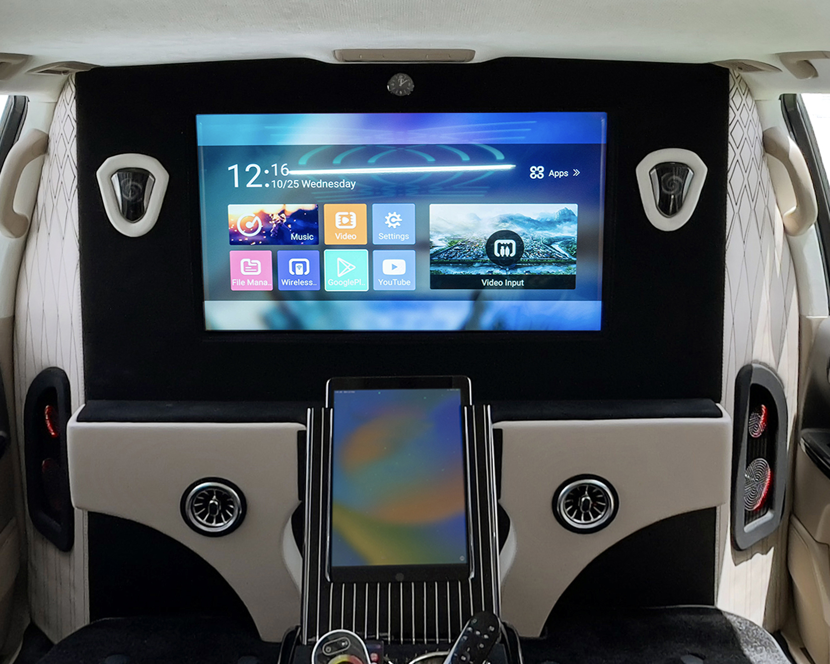 9932-HUDM Luxury Universal Half Up Down Monitor (VIP)