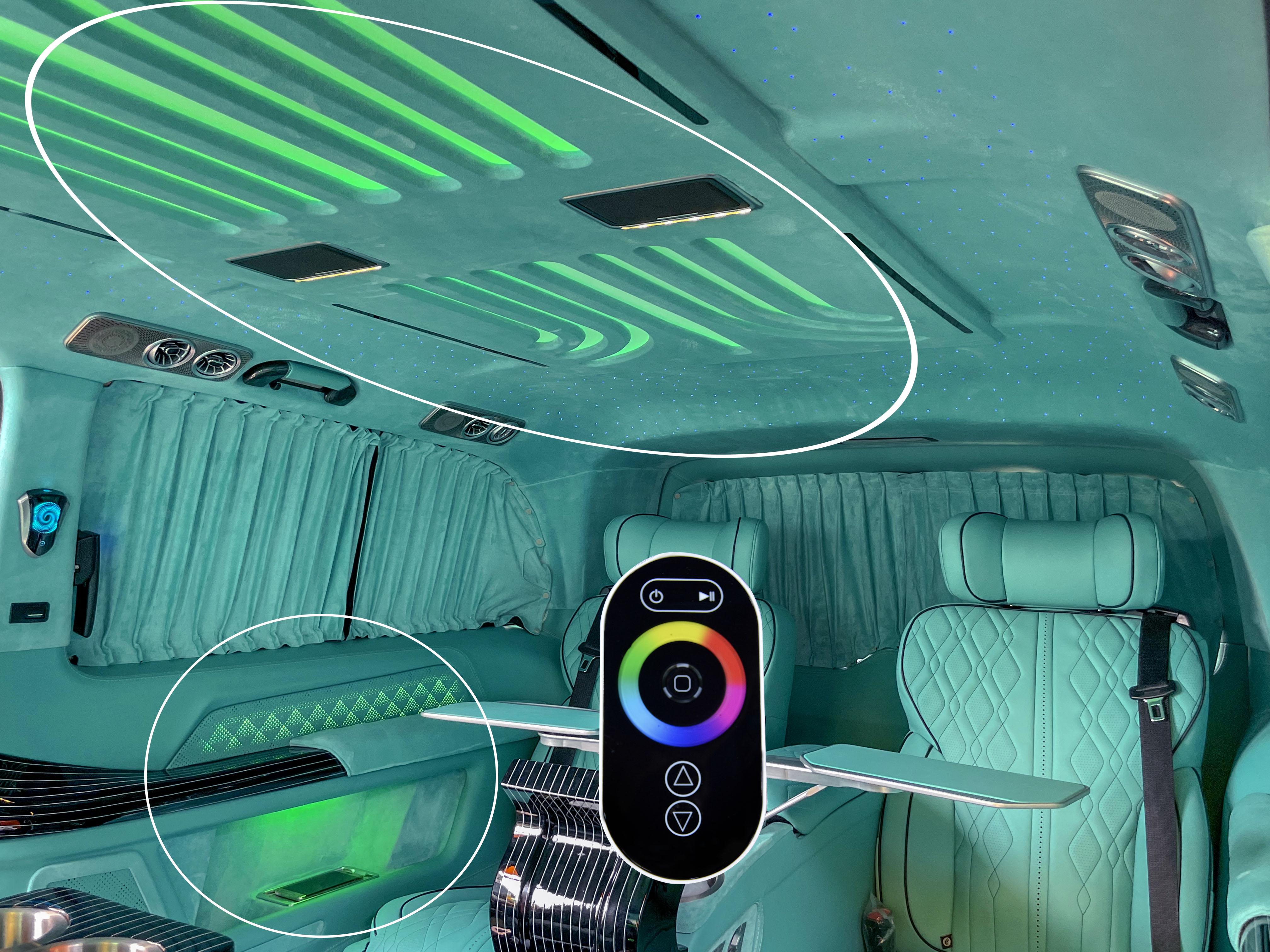 Luxury RGB LED Controller with RF Remote  "Output: 6A*3CH" (VIP)
