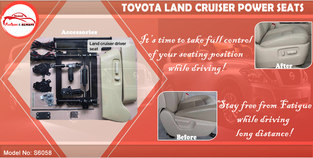 S6058-PASSENGER- TOYOTA LAND CRUISER ELECTRONIC SEATS PARTS