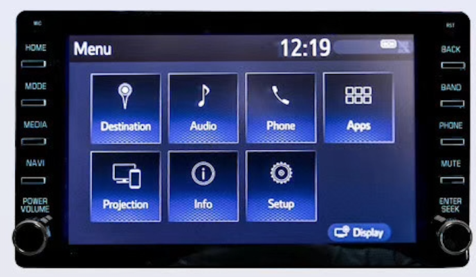 726-193 8" Toyota Universal with Android 9.0, 