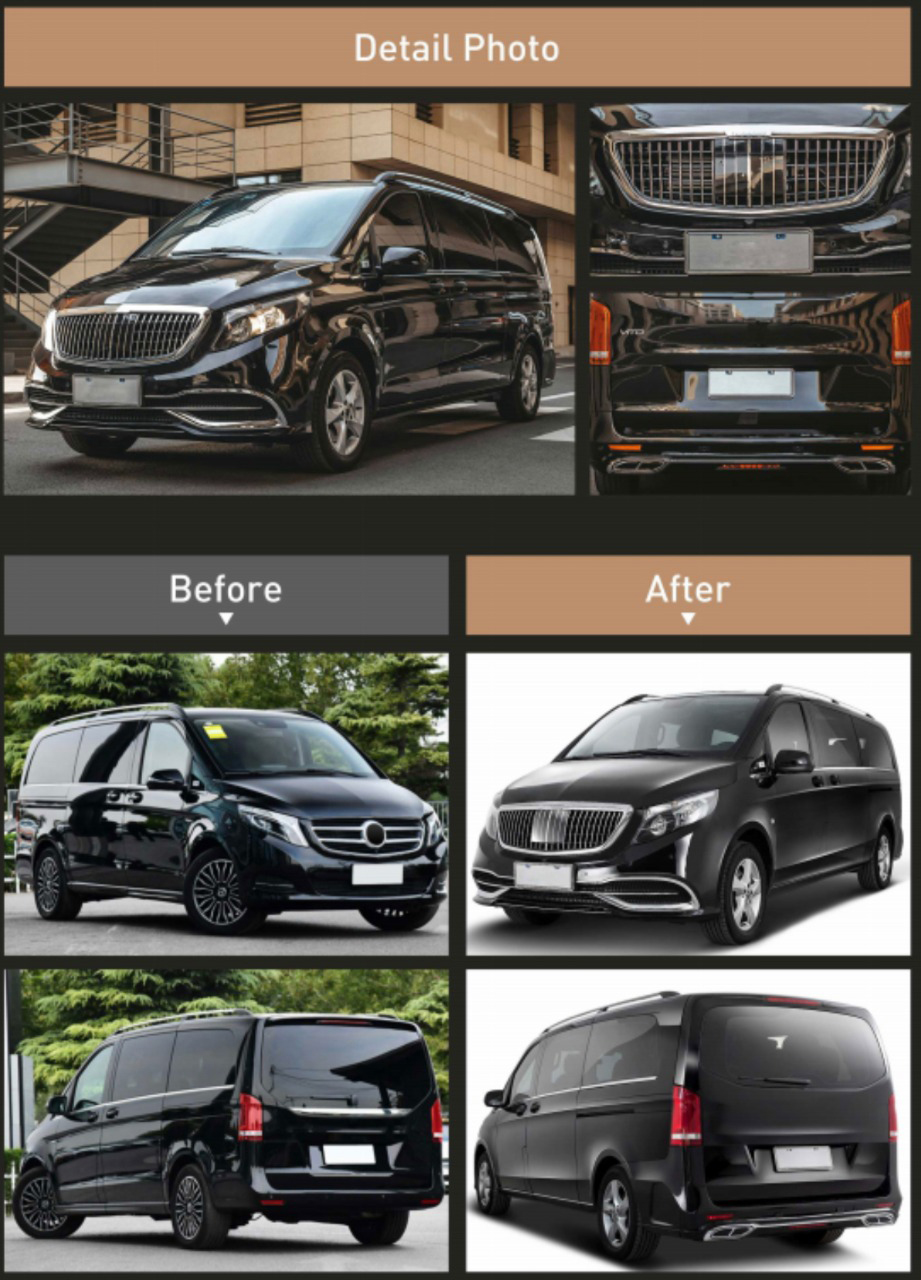 BODY KIT-MERCEDES VITO MAYBACH STYLE