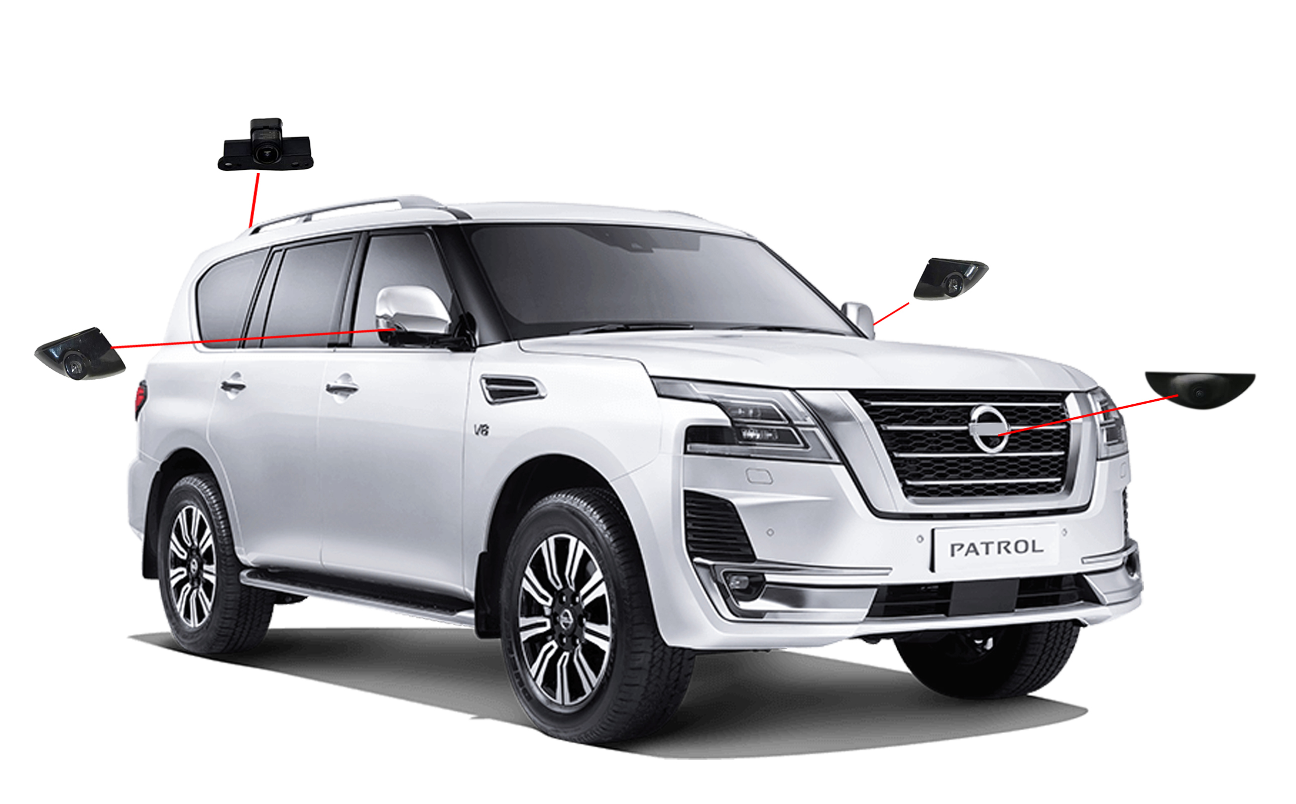9999  NISSAN PATROL 4D 4WAY CAMERA