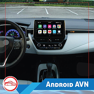 52000 9" Android UNIVERSAL AVN 2+32  WITH BUILT-IN CARPLAY & ANDORIDE AUTO