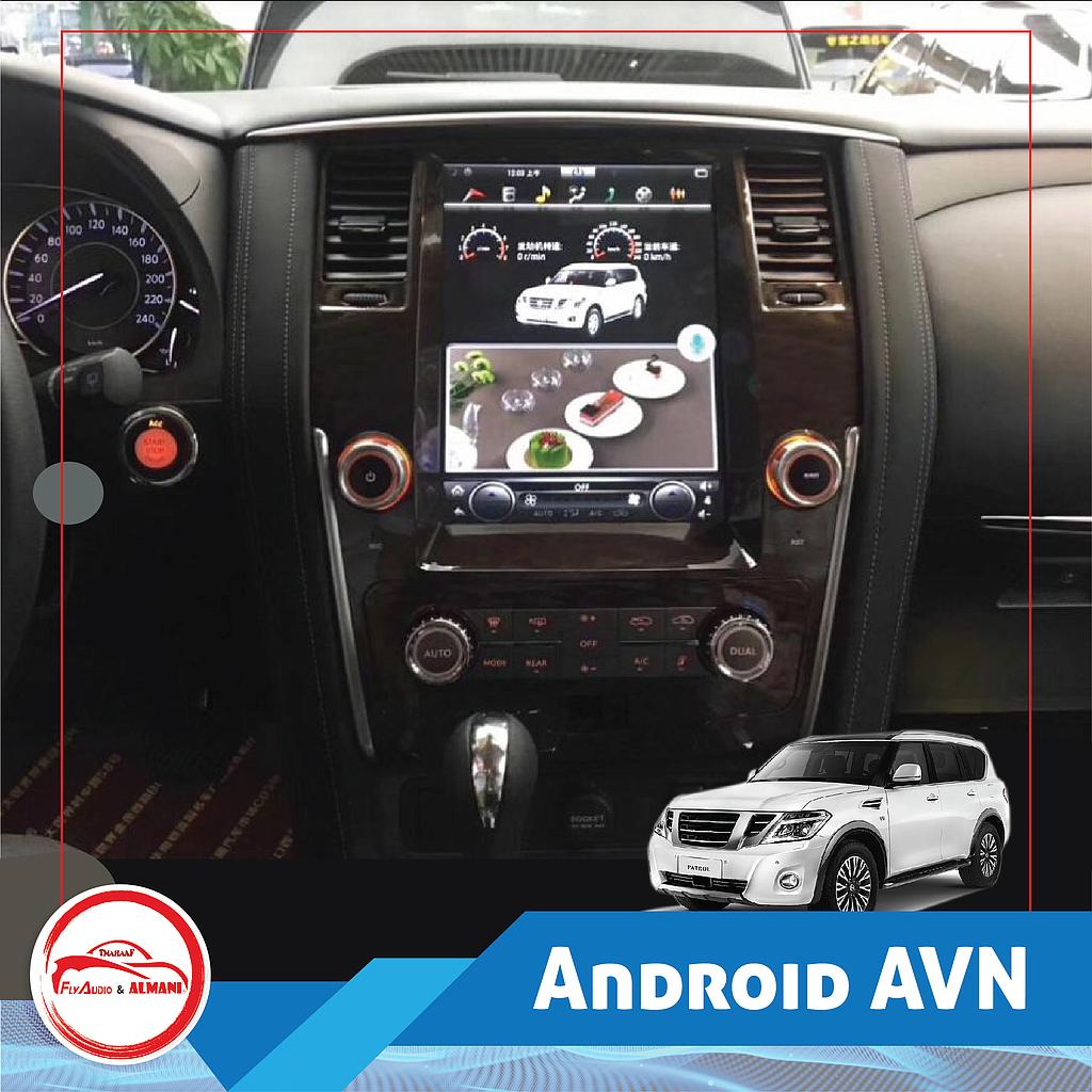 12.1" Vertical Screen AVN For Nissan Patrol SE/LE-Full Option 2012-2017