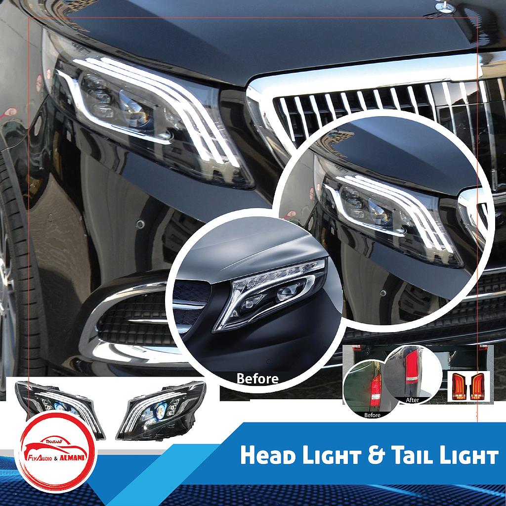 Luxury Mercedes MayBach Head Light Tail Light (VIP)