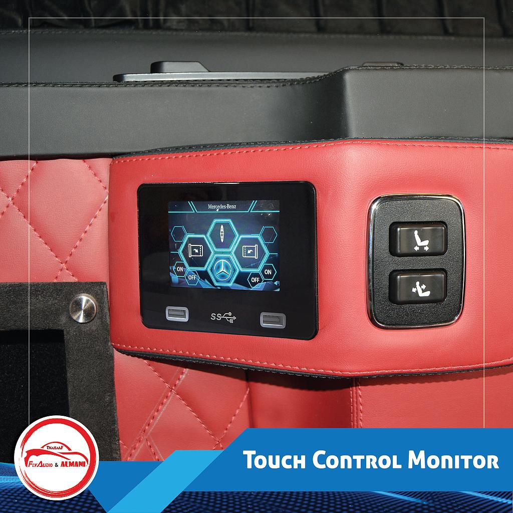 3" Luxury Touch Control Monitor For VIP Car