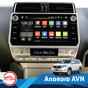 10.1" Toyota Prado 2018 Android AVN
