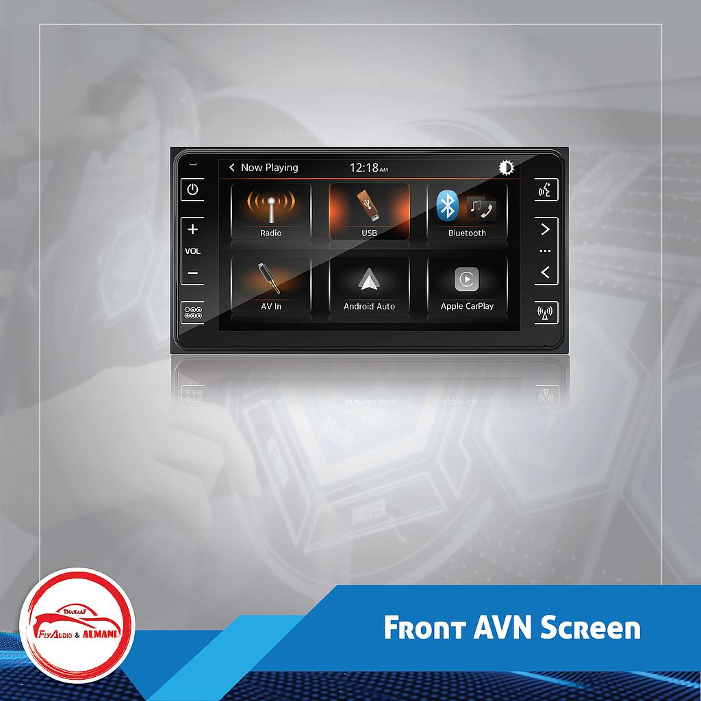 57023 7" Linux Toyota Universal Avn With Android Auto & CarPlay