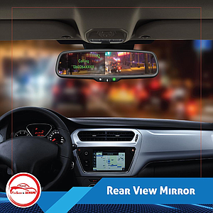 GM-43LA32BT_ Universal Rear View Mirror With BT