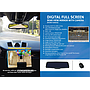 HT-66 9.66" DIGITAL FULL SCREEN REAR VIEW MIRROR WITH CAMERA